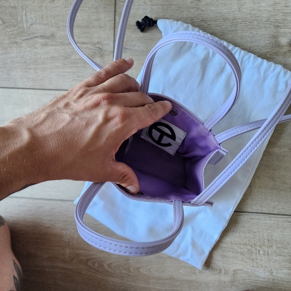 Telfar bag small lavendar - Picture 2 of 3